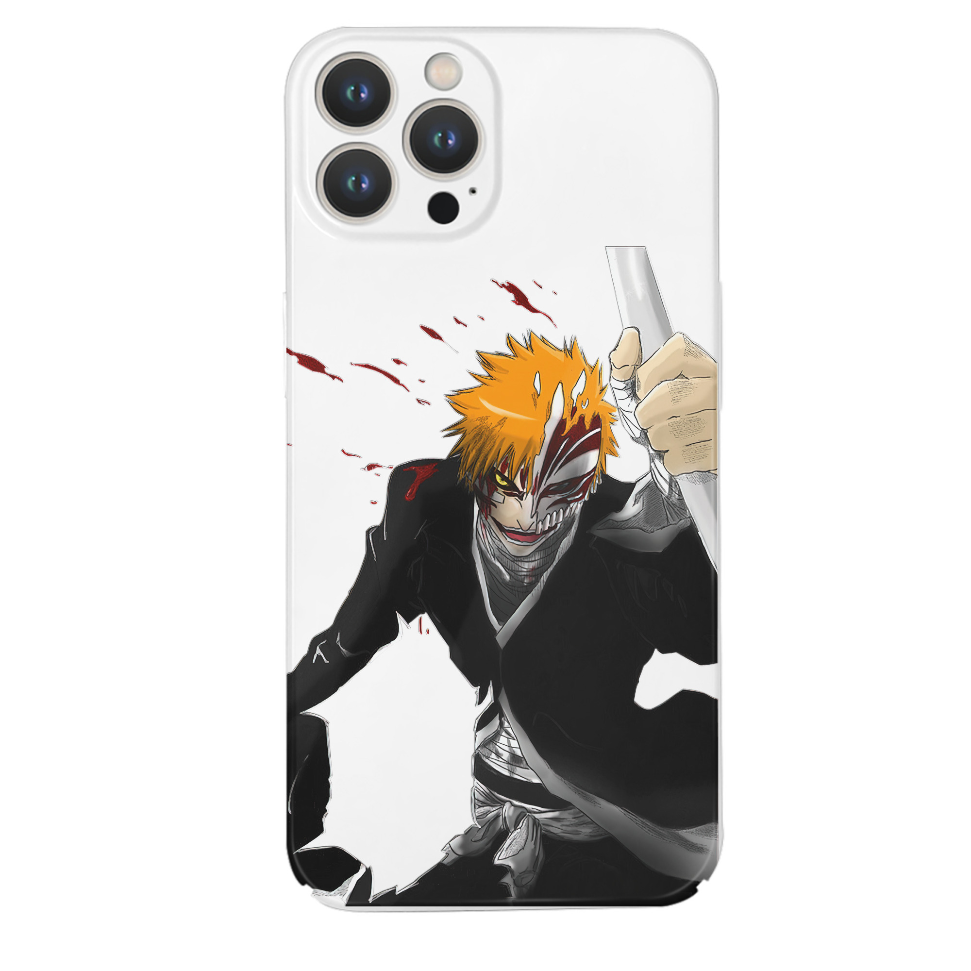ブリーチ 黒崎一護（くろさき いちご）BLEACH Kurosaki Ichigo 【iPhone 14シリーズ対応】ハードケース